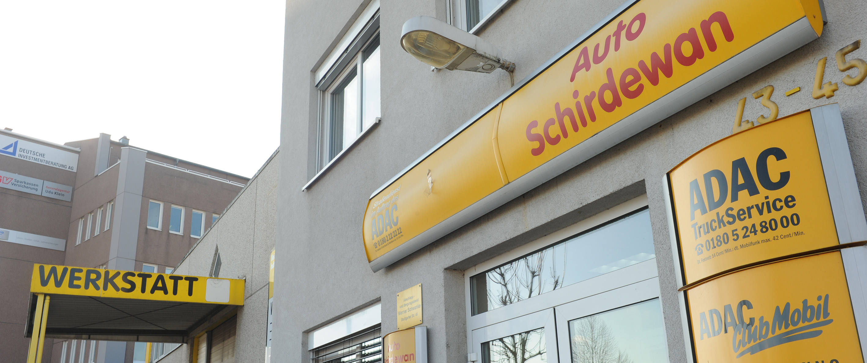 auto_schirdewan_geschaeftsstelle Krandienst und Maschinentransporte &ndash; Auto Reparatur - Auto Schirdewan